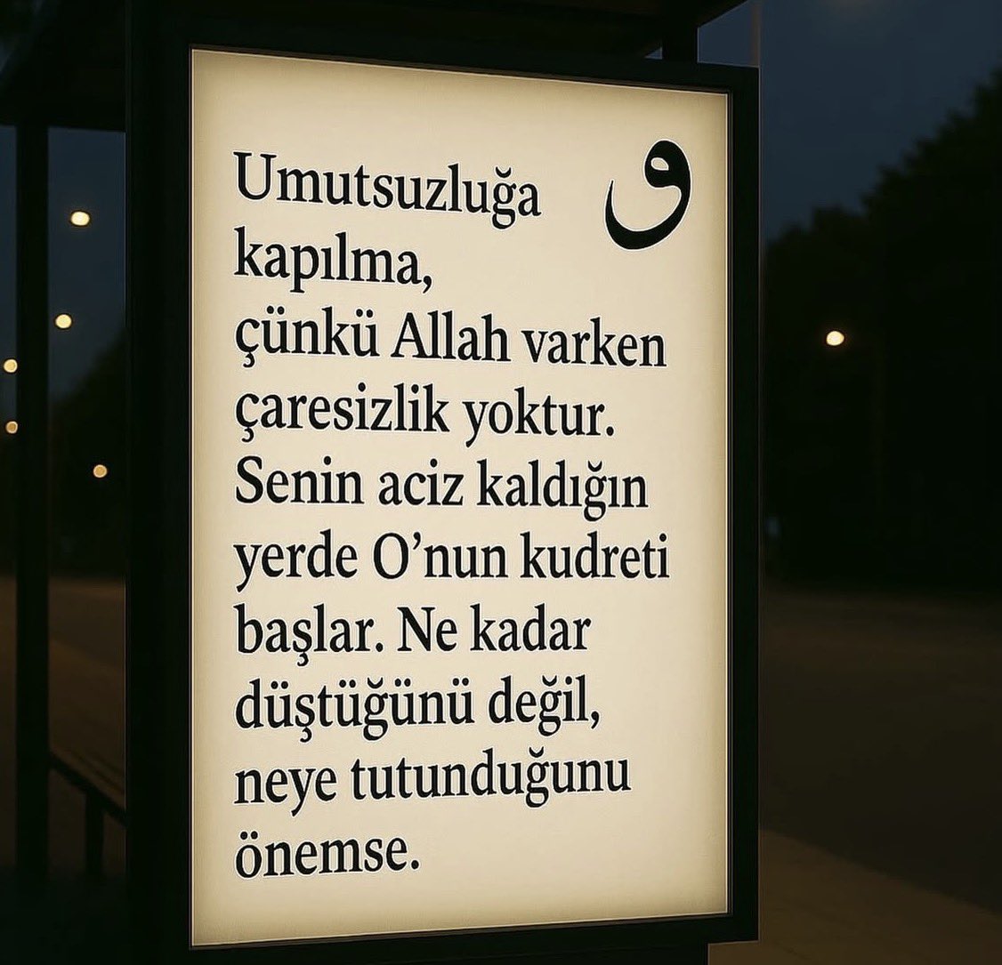 Allahyolundaaa_'s tweet photo. Umutsuzluğa kapılma, https://t.co/TxkuKPiXlK