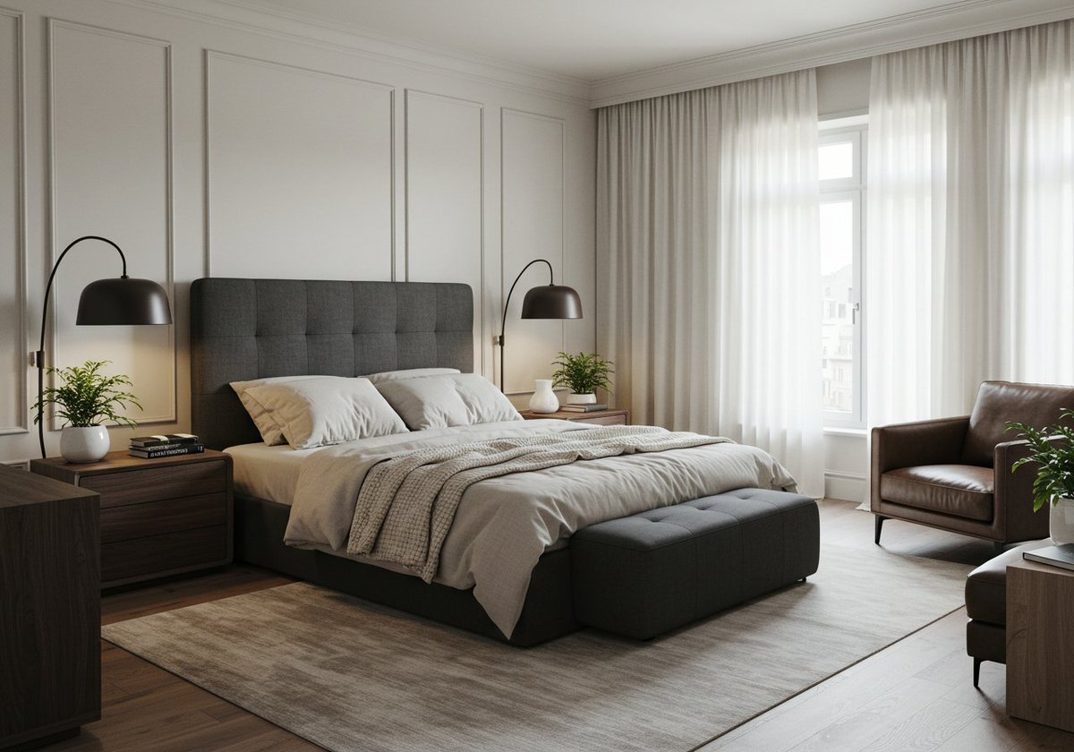 ChrisHedstrom_'s tweet image. A man’s bedroom—whether minimalist, rustic, or industrial—shows his style and personality.

Here are 25 masculine bedroom ideas to inspire! 😉

#Bedroom #BedroomDesign #MasculineBedroom
 LocalInfoForYou.com/327175/masculi…