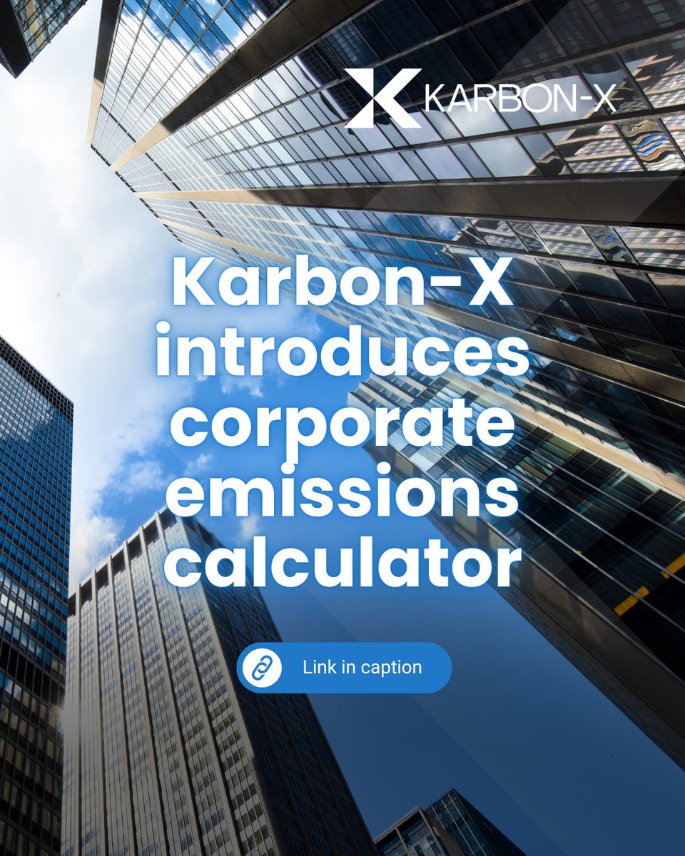 karbonxofficial's tweet image. Carbon exposure is moving faster than most teams can measure it.
We built a simpler way to get there and act on it.

Read more: hubs.la/Q04dWsm_0

#CarbonMarkets #ClimateSolutions #EmissionsManagement #SustainabilityStrategy #ClimateTech #ESG #NetZero #KarbonX #KARX $KARX