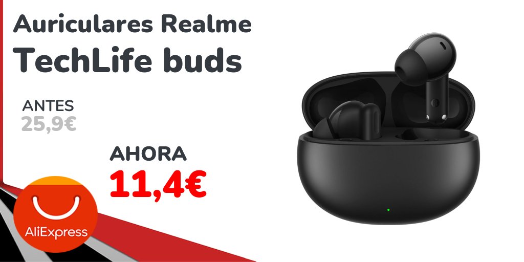 michollo's tweet image. 🎧🔥 ¡REALME TECHLIFE BUDS con sonido top por muy poco! 😱 Auriculares baratos que cumplen de sobra 👇

▶️ michollo.to/4ohJA

#Realme #Auriculares #Bluetooth #Tech #Ofertas