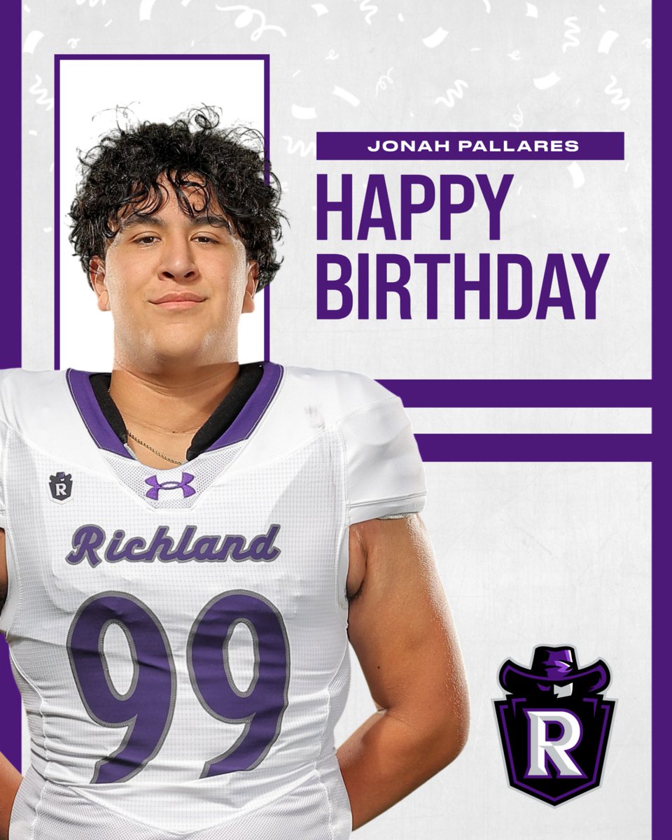 Richland_FB's tweet image. Happy Birthday, Jonah Pallares! 🏈

#WeAreRichland | #TTP | #Westside