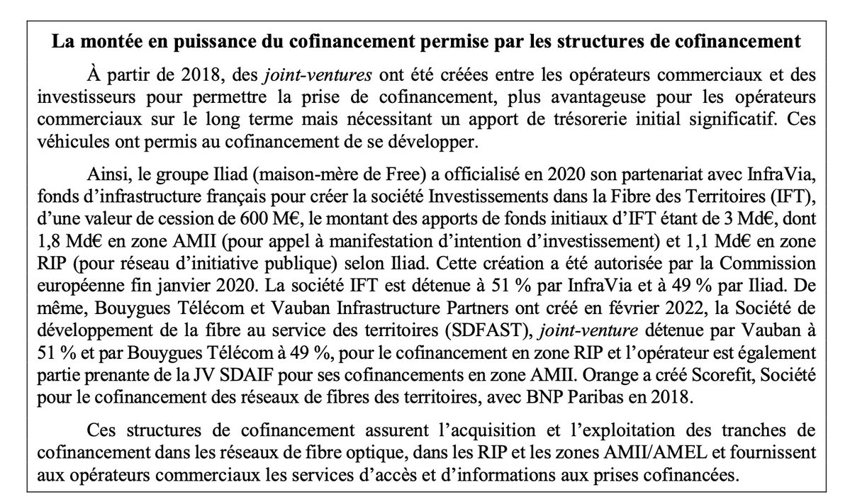 AlexArchambault's tweet image. #FTTH : #Orange rachète #Scorefit (Société pour le COfinancement des REseaux de FIbre des Territoires) sa société de financement de la fibre, au départ co-entreprise avec BNP Paribas, puis détenue intégralement par une filiale de BNP Paribas.

orange.com/fr/communiques…