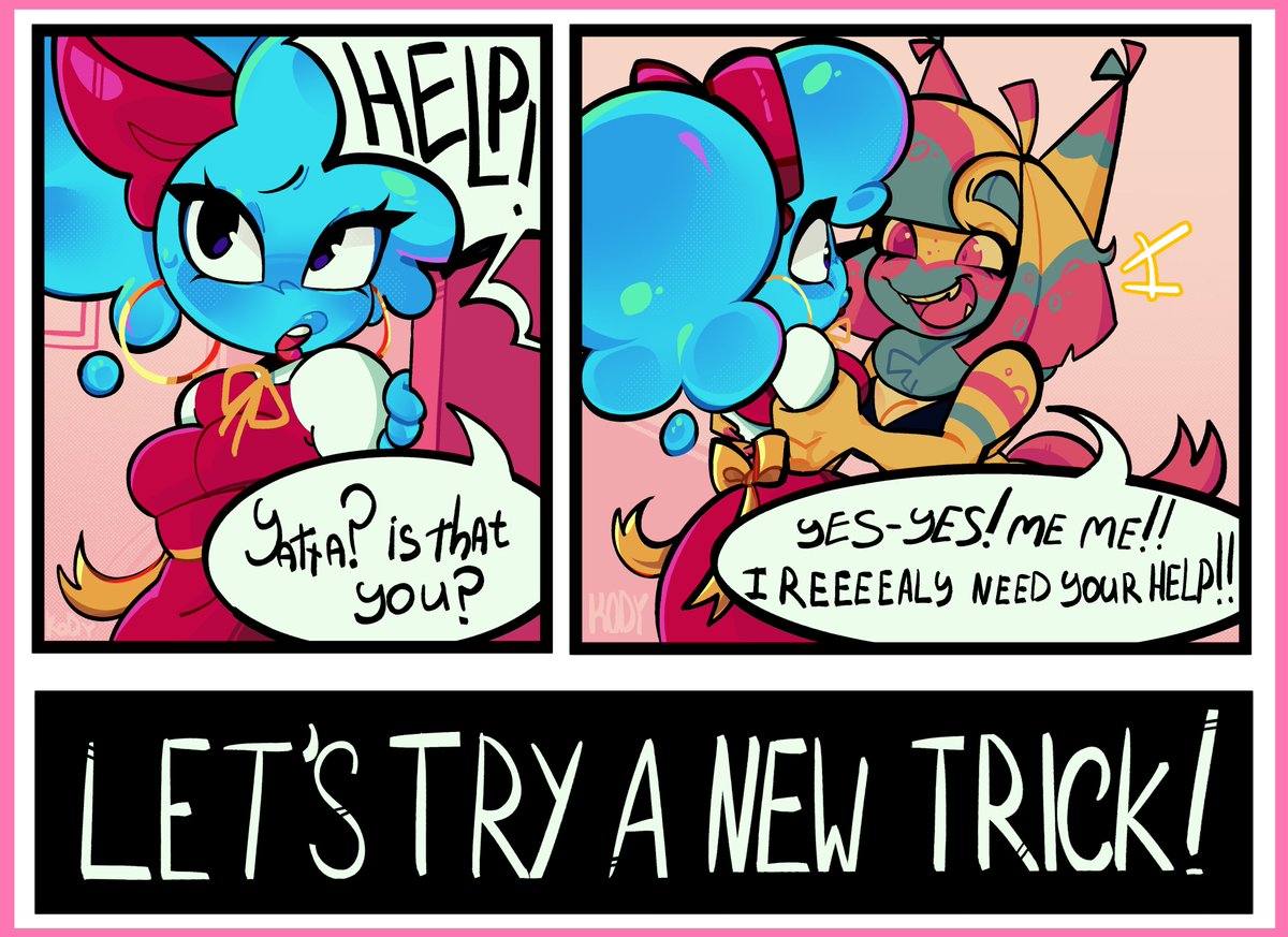 FreakyKody's tweet photo. what's that gonna be?
🫧(1/2)🪅 repost!
#dandysworld #yatta #poppy https://t.co/sqgfXcpyn9