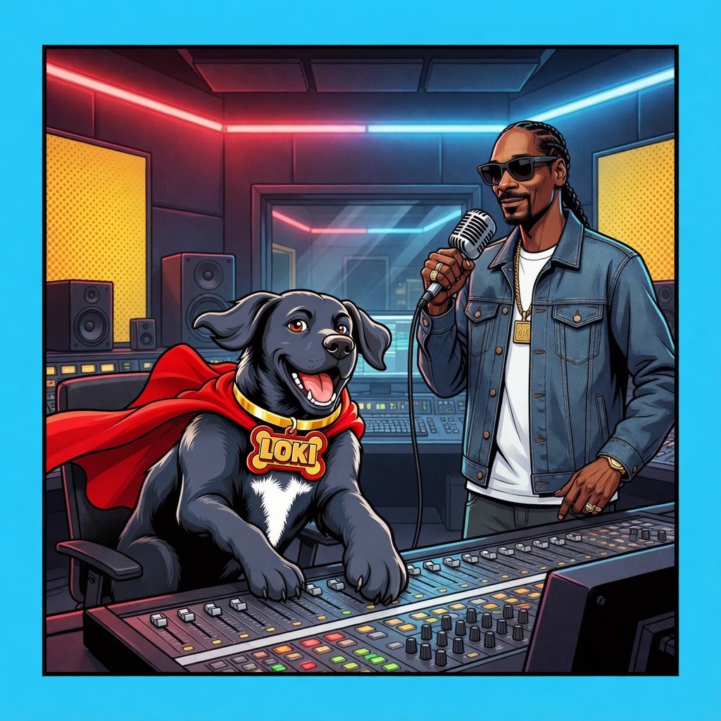 SnoopMinerETH's tweet photo. Keep eyes peeled on #LOKI too bro,

@Lokitotherescue just launched yesterday and 0/0 tax under a milly mc but not for long imo.

Meme?  Yeah… but way more too and you’ll see on your timeline that the community is insane already.  That’s alpha.  

Bet you’ll have the founder and the team on the mic 🎤 soon too…. You can sniff alpha…. Give it a second…. You’ll smell what’s cooking,  

#WOOF