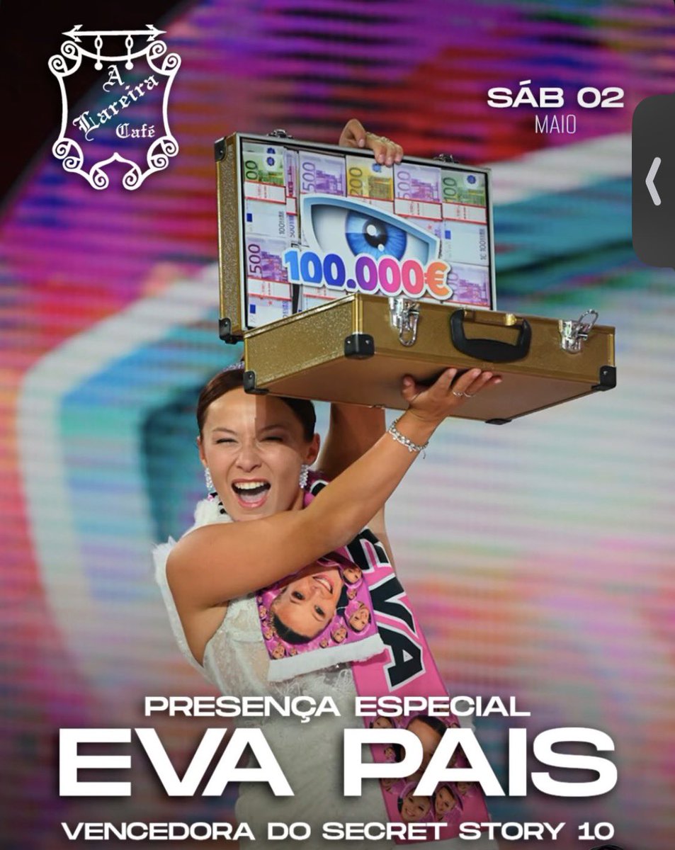 a eva vai mesmo fazer presença à mesma discoteca que a ariana e o diogo já foram 

btw, a discoteca é na terra da ariana 🤭 #sstvi