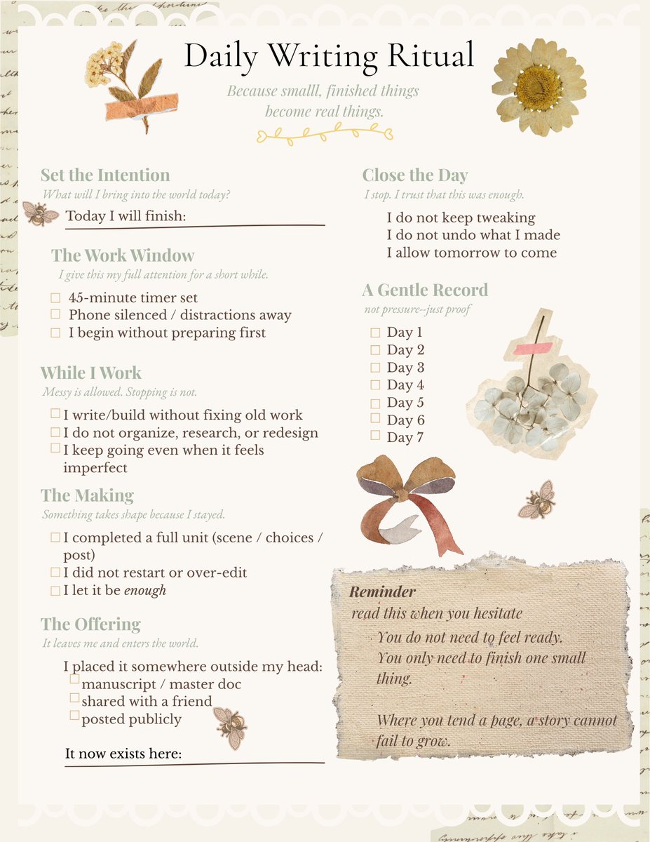 acetheblondtest's tweet image. Made incredibly aesthetic writing printouts for me lol #indieauthor #booktok #amwriting