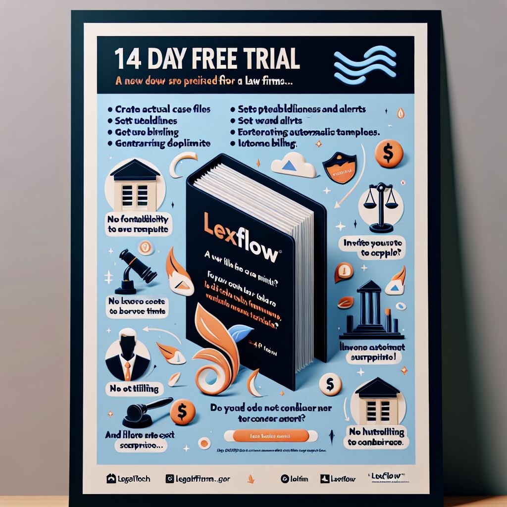 LexFlow_ia's tweet image. 14 días gratis. Sin tarjeta. Sin compromiso.&amp;lt;br&amp;gt;&amp;lt;br&amp;gt;Prueba LexFlow con tus expedientes reales: plazos, documentos, facturación y más.&amp;lt;br&amp;gt;&amp;lt;br&amp;gt;Si no te convence, simplemente no continúas. Cero preguntas. #LegalTech #LexFlow