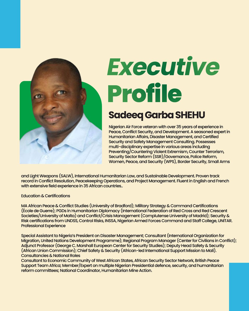 PEACrEc1's tweet image. Crisis Communications on Workers’ Day: how security agencies manage strikes, protests &amp;amp; unrest without escalation.

Sadeeq Garba Shehu (35+ yrs experience in peace &amp;amp; security).

📅 Apr 30, 2026 | ⏰ 7PM | 📍 X (PEACrEc)

#CrisisCommunication #Security