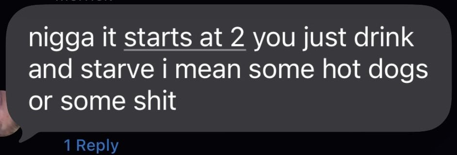 PeterMillarFred's tweet photo. My hometown buddies real response to us not having food at the Darty. Trying to decide if he’s got something or if he’s just mega retarded. #NukeUntilFurtherNotice https://t.co/DBnp9vFj8G