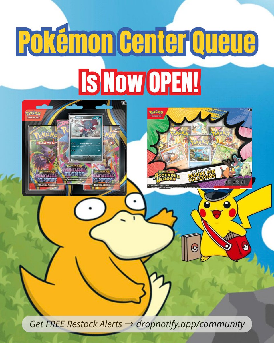 Captain’s Pokemon Restock News tweet media