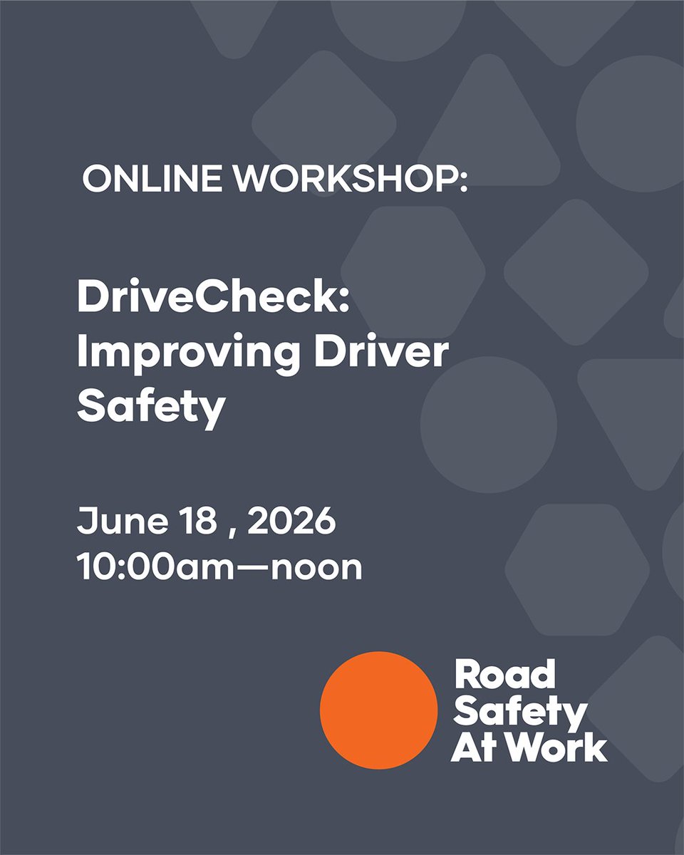 Road Safety at Work tweet media