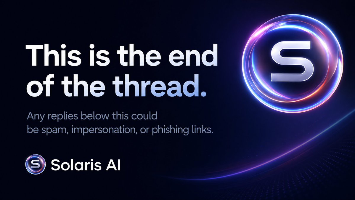 Solaris AI tweet media