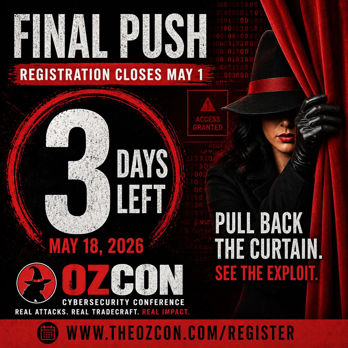 OzCon tweet media