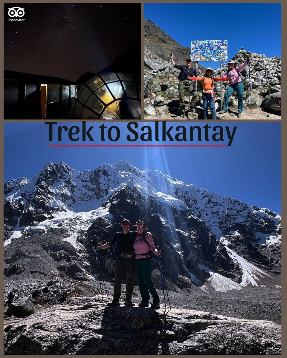 reservas_peru's tweet image. Incredible Salkantay Trek Experience ⭐

My trek along the Salkantay Trail was truly unforgettable. From the very beginning, everything was very well organized.

learn more : crossoverperu.com.pe
#travelphoto #tripadvisor #salkantay #Peru #adventurer #friendly