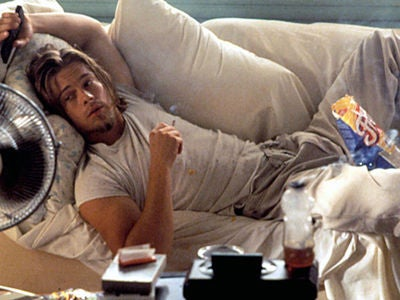 100manbaby's tweet image. That was Brad Pitt in his truest form. #TrueRomance