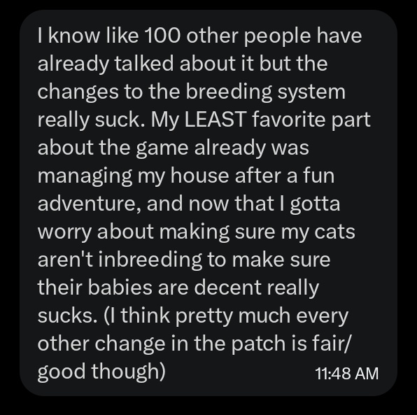 Mewgenics Takes & Confessions tweet media