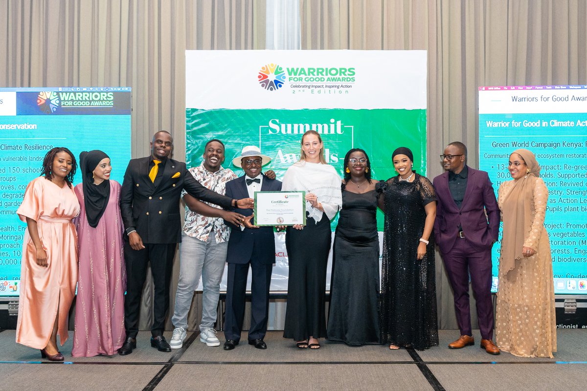PlatcorpFDN's tweet photo. Big wins for impact!

Proud to be recognised at @RelinkedGroup's Warriors for Good Awards 2026
🥇Gold – Biodiversity
🥈Silver – Climate Action
⭐Finalist – Financial Inclusion (Tunza Fund)

Driving real change through ecosystem restoration, climate resilience &amp; inclusive finance. https://t.co/M3DfN9EcEW