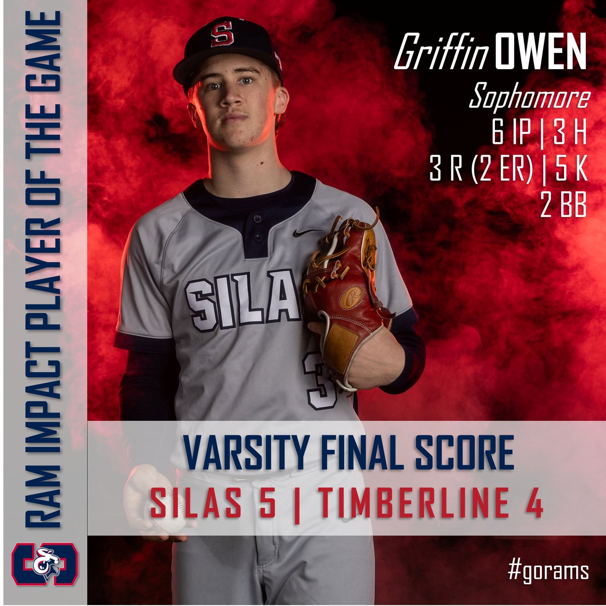 Silas Rams Baseball tweet media