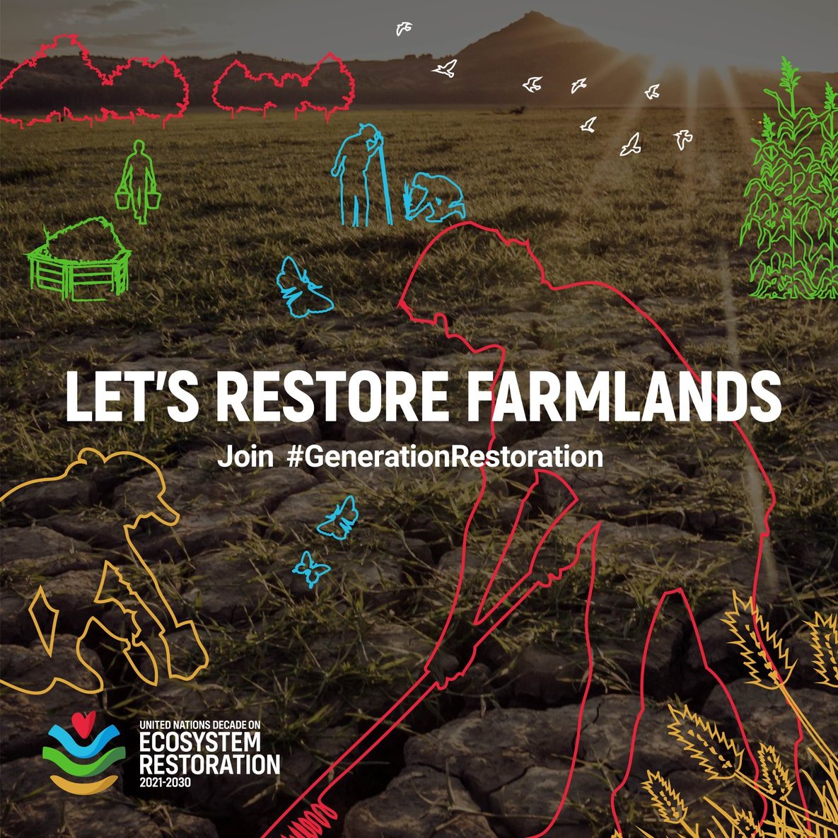 Ecosystems support all life on earth. Restoring nature will help: 
🟢 Boost farmers income 
🟢 Increase resilience 
🟢 Ensure food security 
🟢 Save our soils and bees Find out more about #GenerationRestoration:

🌳decadeonrestoration.org/types-ecosyste… <a href="/UNEP/">UN Environment Programme</a>