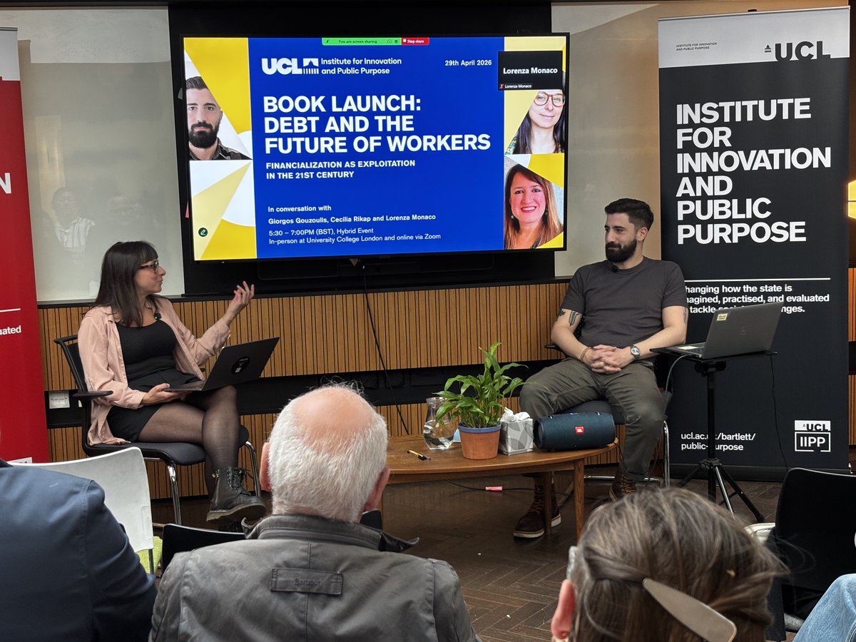 UCL Institute for Innovation and Public Purpose tweet media