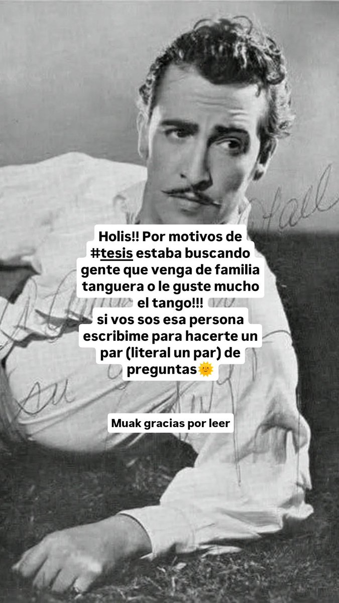 Dejo esto por aca porque esta tesis se saca adelante la bu ran do
