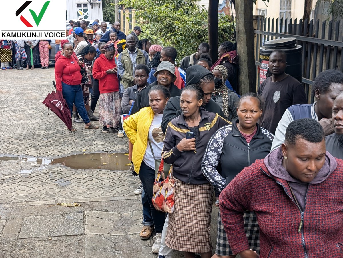 kamukunjivoice's tweet photo. Thousands Flock to California Resource Centre as Bursary Issuance Enters Third Day.

Thousands of parents, guardians, and students gathered early at the California Resource Centre on the third day of the Kamukunji NG-CDF Education Bursary form issuance. https://t.co/WYcQGLXu3j