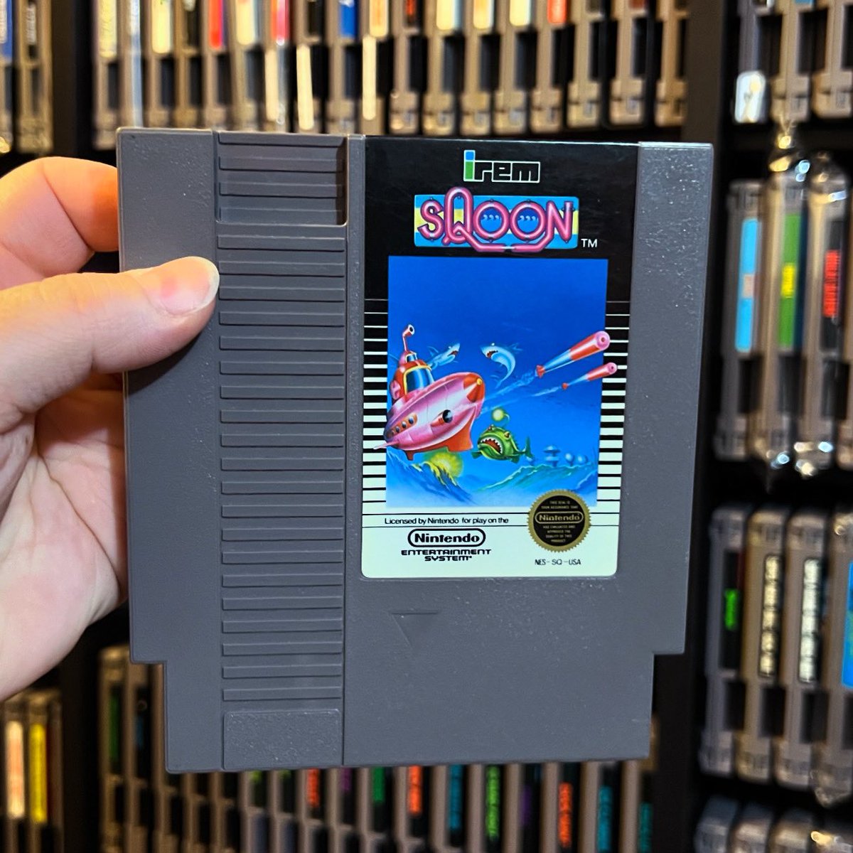 GamerAhmer's tweet image. This one is fun! Have you played SQOON?! #nes #nintendo #nintendoentertainmentsystem #retrogaming #sqoon