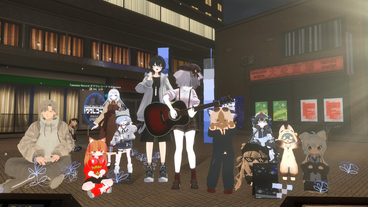 YZYaLingJ's tweet image. 皆さんの話によると、ここは思い出に溢れた場所だそうです ！(｡ì _ í｡)
#vrirhs
#VRFNS