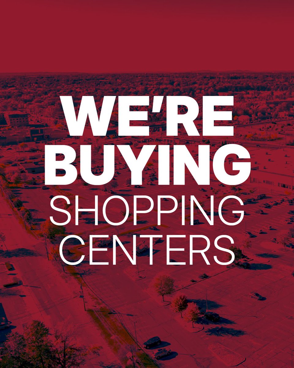 MatankyRealty's tweet image. We’re expanding! Seeking 60,000–200,000 SF open-air shopping centers in Chicagoland: 70–80% occupied, retail-focused, value-add.

Learn more: uJPLyH.short.gy/we-buy-realest…. Contact Yitzi Matanky: 312-337-1001

#CRE #Acquisitions