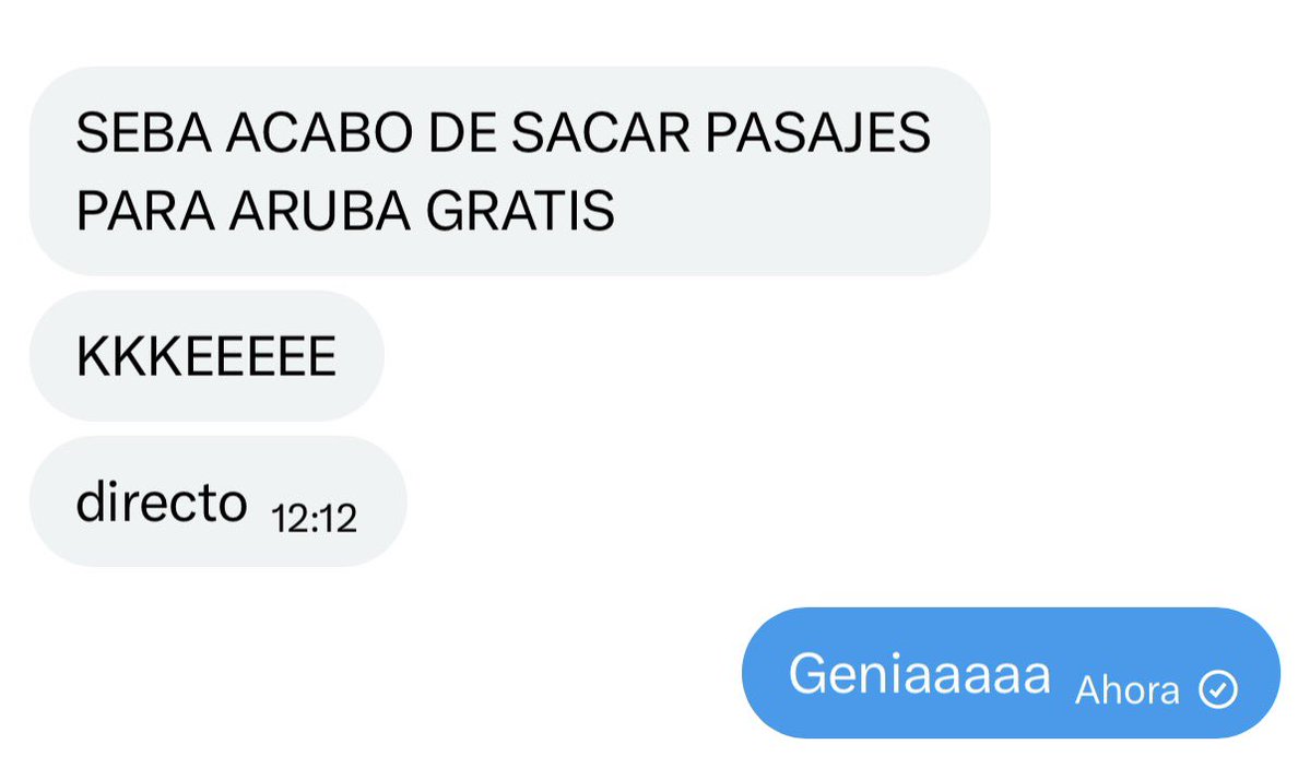 Seba - El chico de las millas ✈️ tweet media