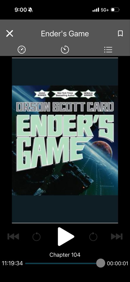 fromthetext's tweet photo. I wasn’t expecting to listen to this again, but it’s basically a comfort read for me now, we all know @orsonscottcard classic #EndersGame series, and if not do yourself a favor and read it. https://t.co/iNoWOJXfK3