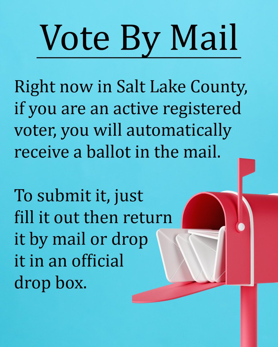 Salt Lake County Elections tweet media