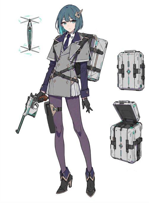 キャラデザ案 
