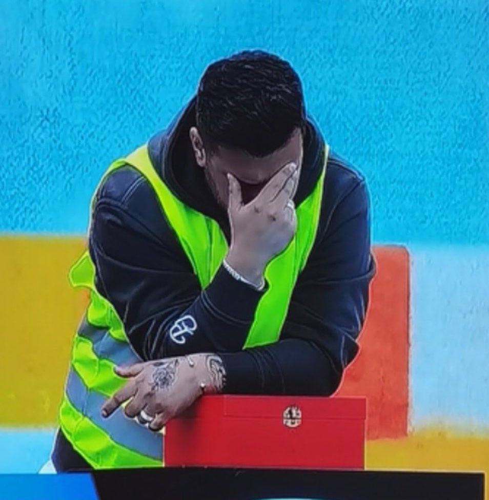 A reação dele foi muito boa 😂😭#sstvi