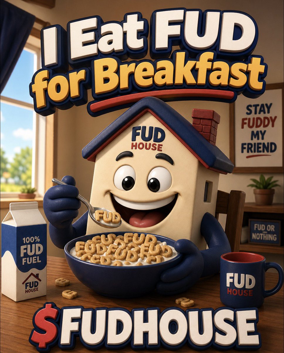The House Of FUD | $FUDHOUSE 🏚️ tweet media