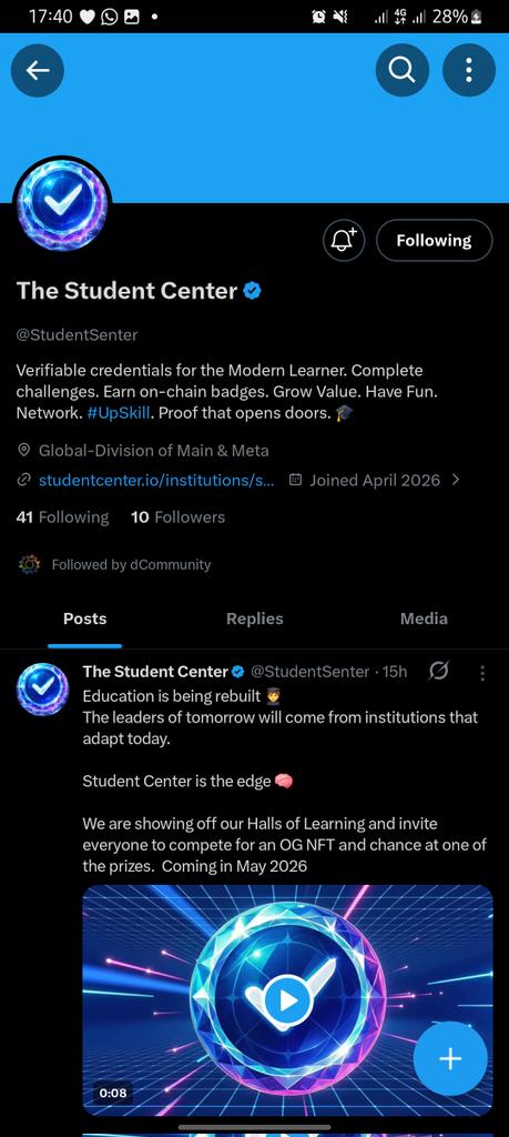 @dcommunity_main The update we have been waiting for. Student Center is ...