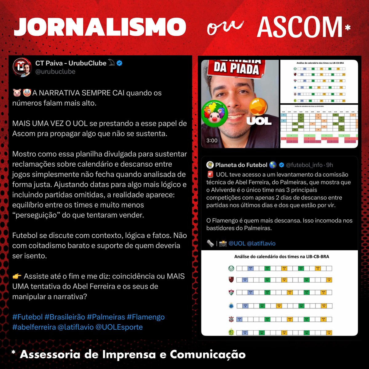 CT Paiva - UrubuClube 𓅐 tweet media