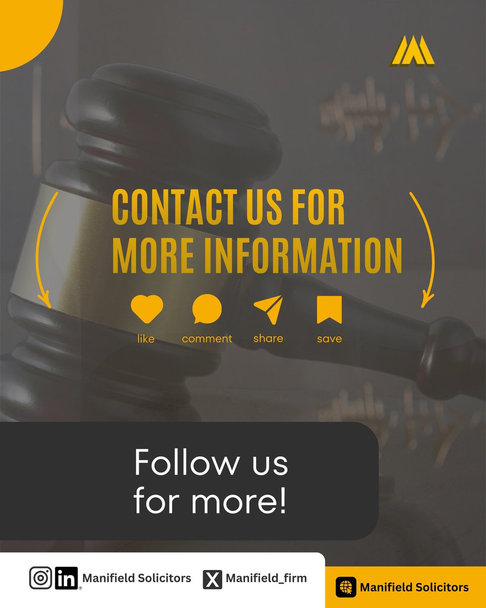 Manifield_Firm's tweet photo. involved. It ensures clarity &amp; reduces the risk of conflict as the business grows.

Before entering any investment deal, take the time to secure your position.

Because in business, structure is just as important as strategy.

#ManifieldSolicitors #MoneyTalkWednesday #BusinessLaw https://t.co/gu7qLcnxLX