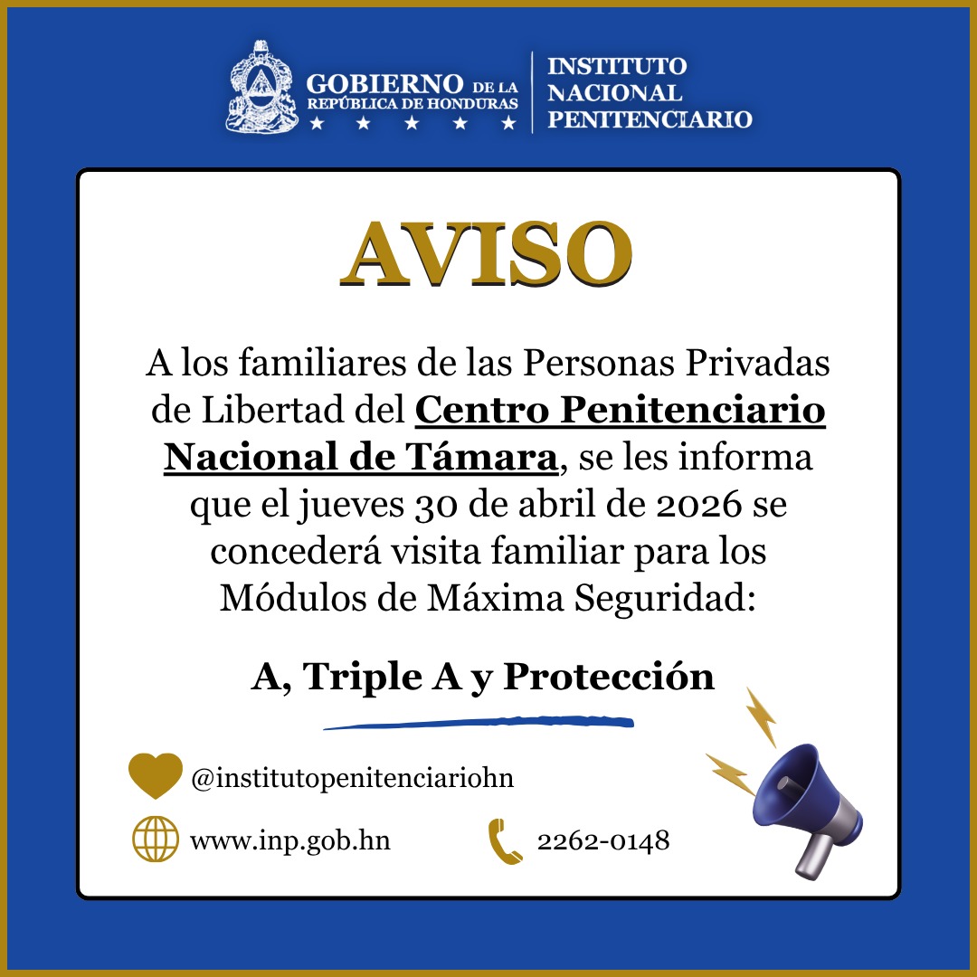 Instituto Nacional Penitenciario tweet media