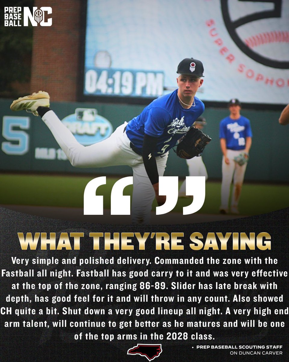 Prep Baseball NC tweet media