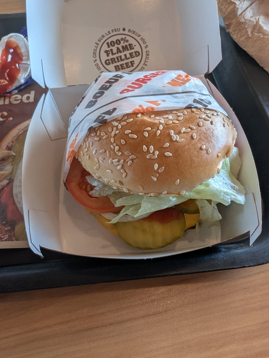 This whopper seems too nice <a href="/BurgerKing/">Burger King</a>