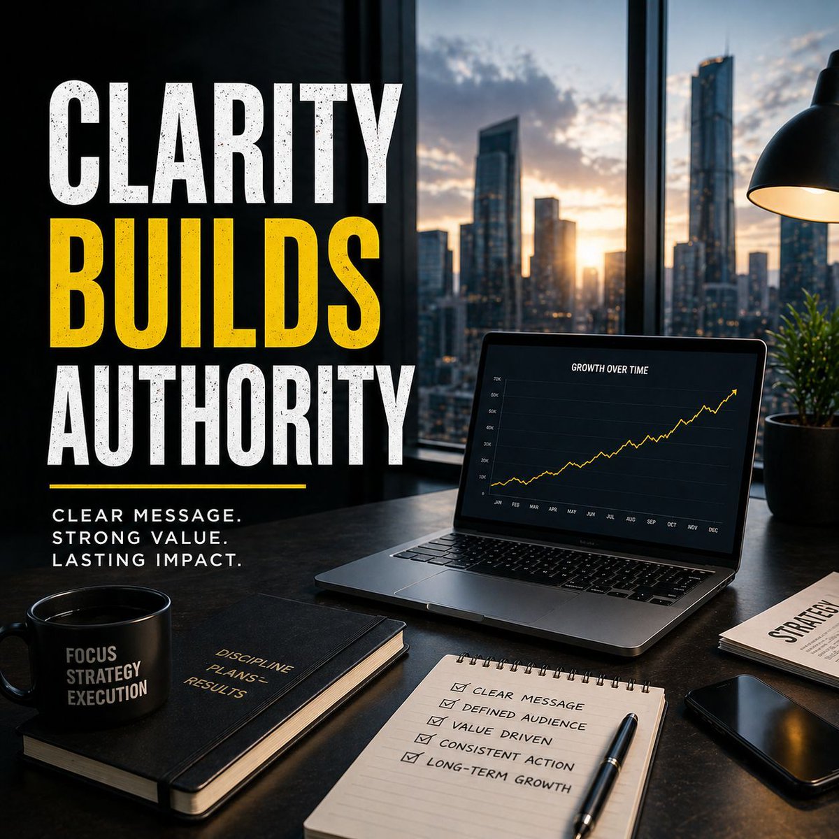 BradCaseFDE's tweet image. Authority is built when your message is clear, your value is strong, and your presence is consistent. Confusion repels attention. Clarity attracts trust. 
#AuthorityMarketing #BrandGrowth #ContentCreation #EntrepreneurMindset #MarketingTips