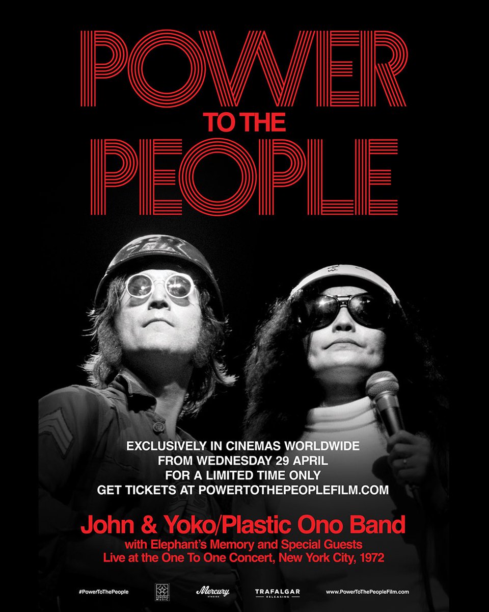 PlanningUnit's tweet photo. Proud to unveil our poster for Power to the People, created with Mercury and the Lennon estate. Following our work on One to One: John &amp; Yoko, this continues our exploration of Lennon and Ono's legacy, a dialogue between past and present: part archive, part provocation. https://t.co/qnk5NAmPmg