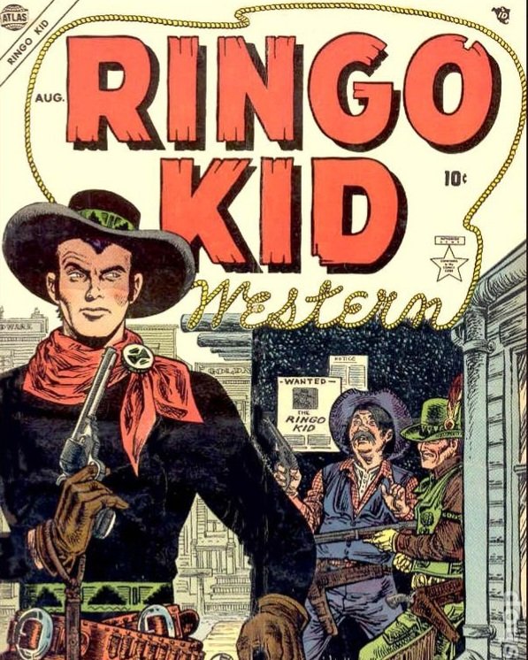 groovyhistory's tweet image. April 29, 1954 - Atlas Comics' Ringo Kid Western #1 hits the stands... marvel.fandom.com/wiki/Ringo_Kid… #marvelcomics #atlascomics #todayinhistory