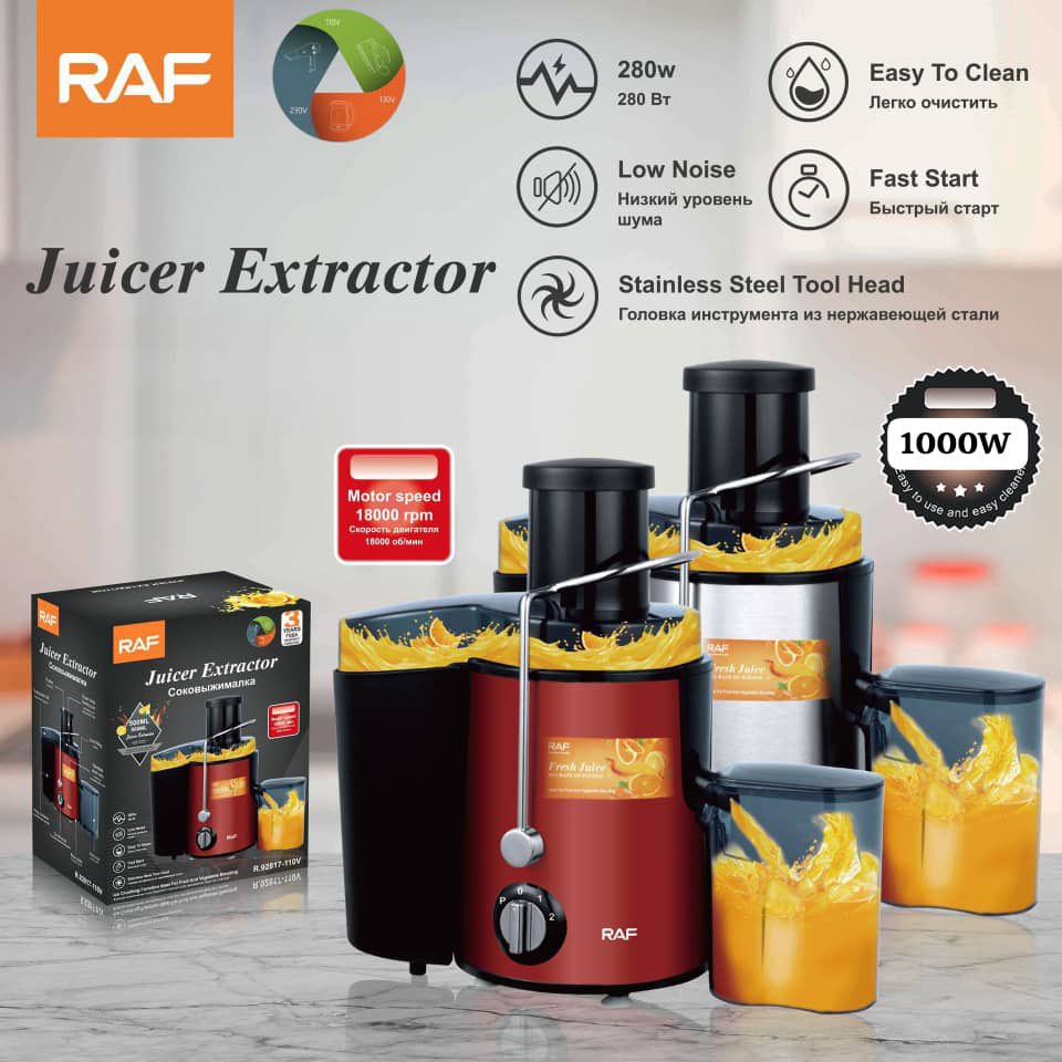 Extracteurs de jus 🍉🍊🥝🍏

1️⃣ Marque: DSP professionnel
Puissance : 300W
58.000f
2️⃣  2in1 Puissance : 400W 
48.000f
3️⃣ Puissance : 280W
   Capacité : 450ml
20.000f
