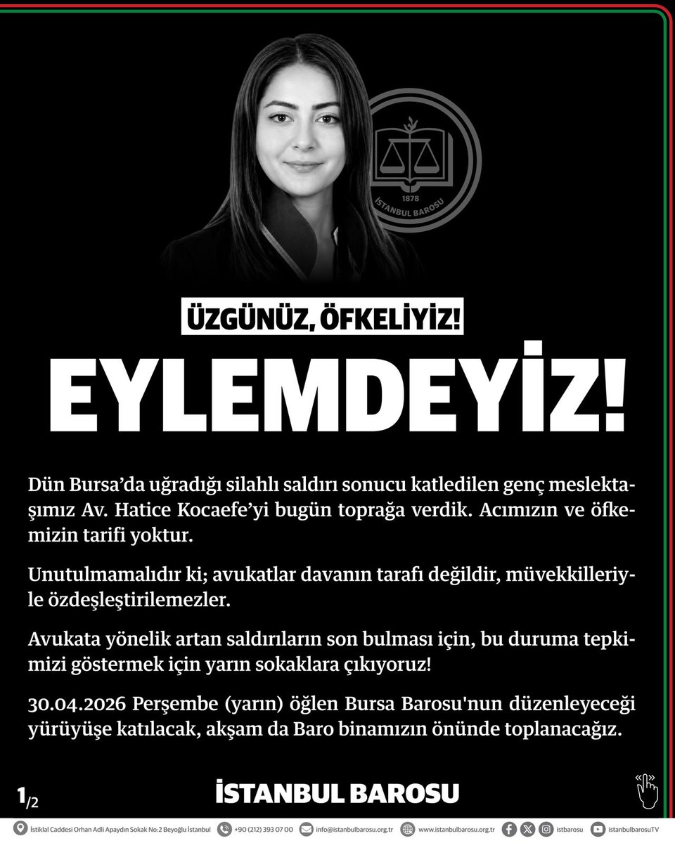 İstanbul Barosu tweet media