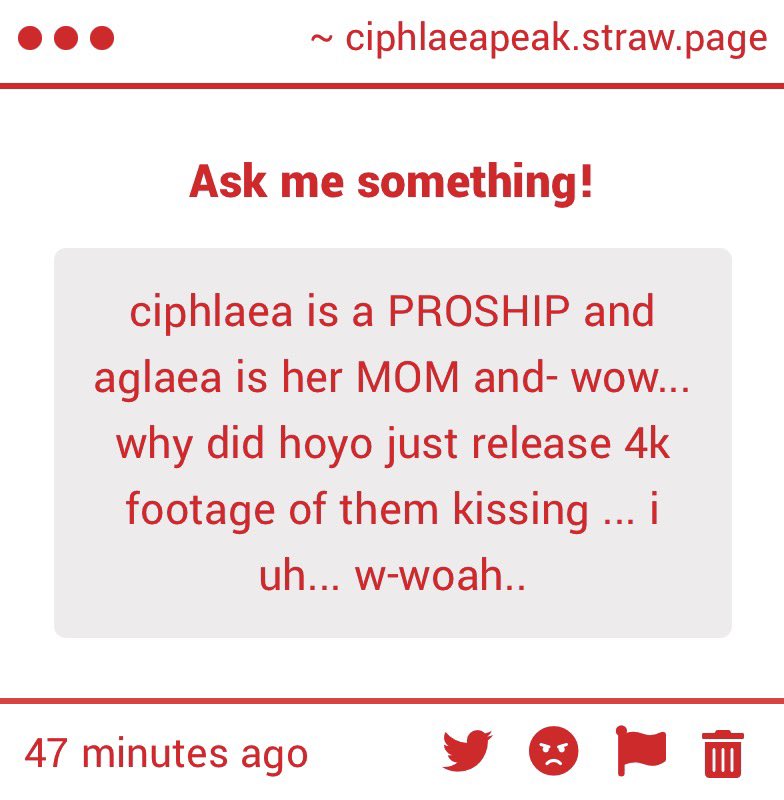 Days since ciphlaea was last called a proship tweet media