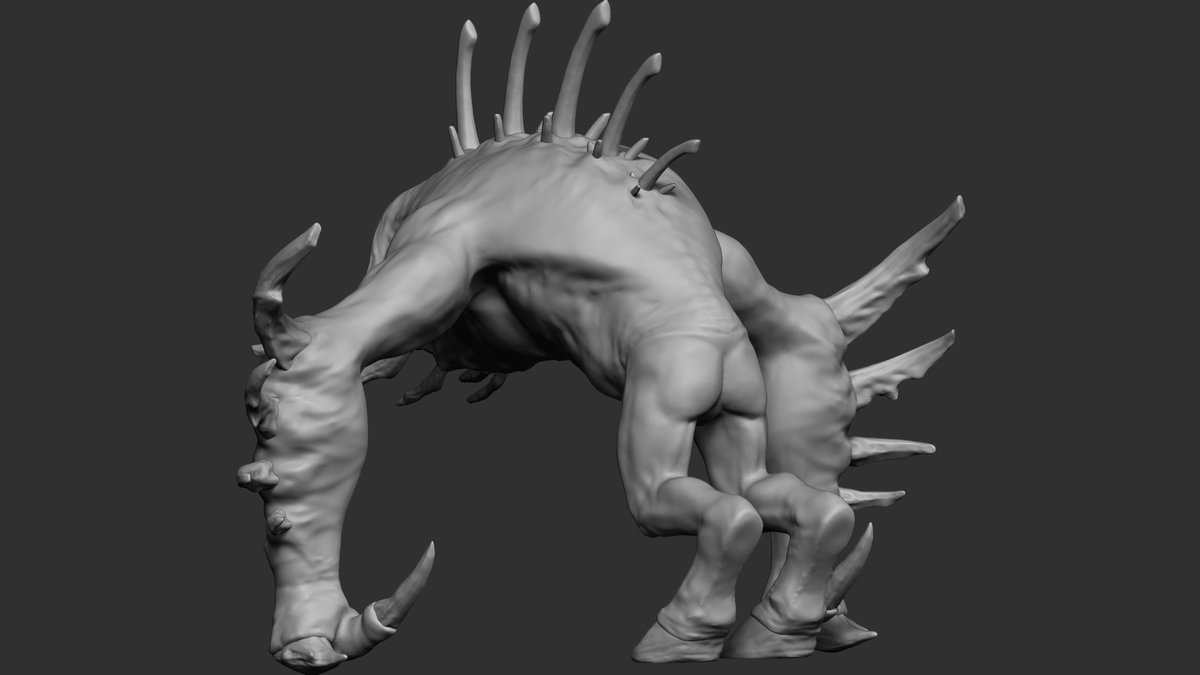 Moises_Creative's tweet image. Third Creature update.
#3d #3dmodeling #3dcharacter #zbrush