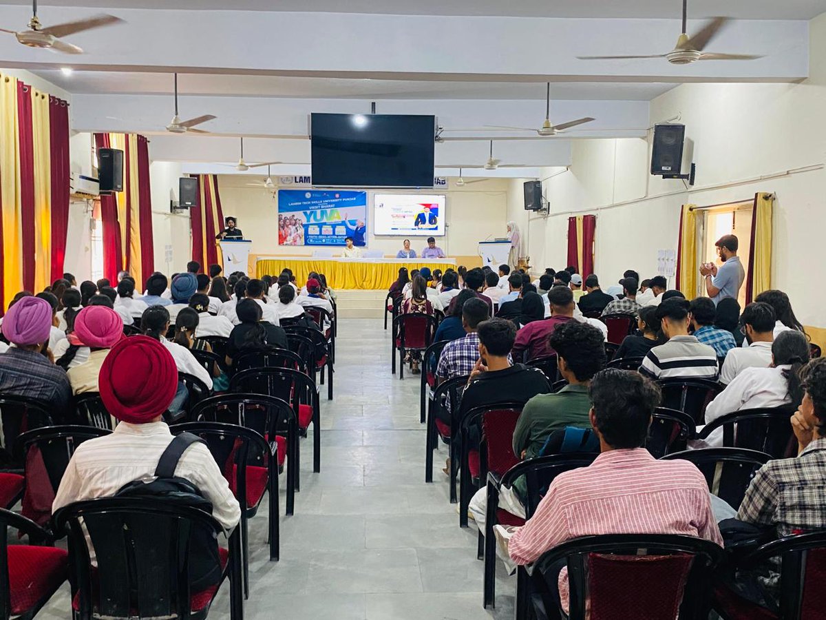 lamrinuniv's tweet image. Empowering Future Leaders at LTSU!
The Lamrin Tech Skills University (LTSU), Rupnagar, through its University School of Allied Health Sciences, successfully organized an insightful seminar on “How to Crack UPSC” in collaboration with NeXT IAS Academy.

#LTSU #UPSCPreparation