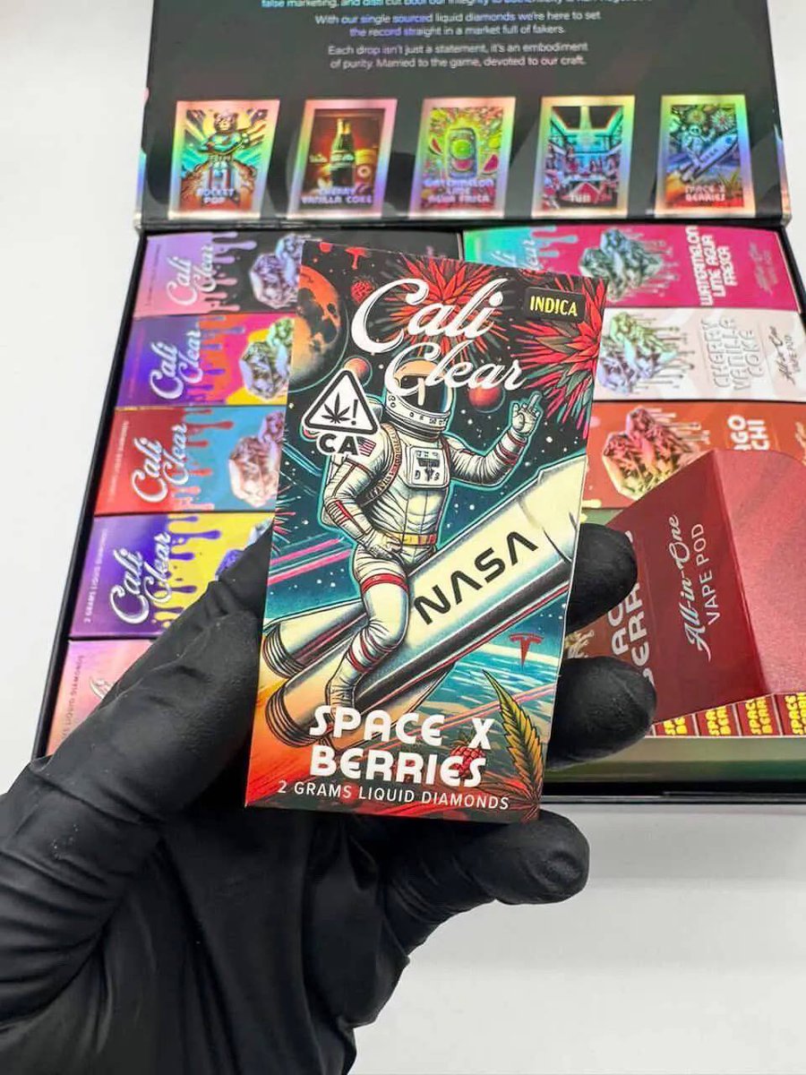 Fungipharmas's tweet image. Cali Clear 2g (Authentic)
Master box Comes with 10 flavors. Standard 2g device #México #ace #carts